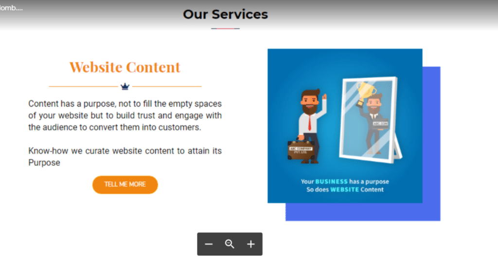 Visualizing how purposeful website content drives conversions for your website launch checklist.