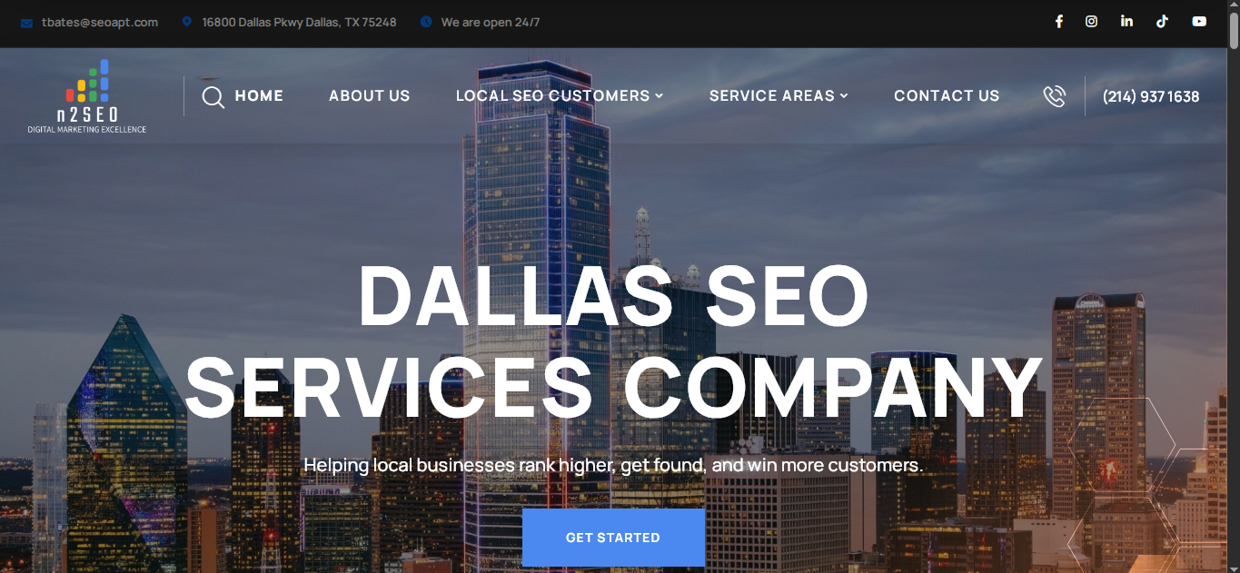 7. n2SEO ("The Dallas SEO Agency")