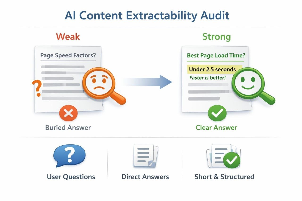 Audit Your Content for AI Extractability